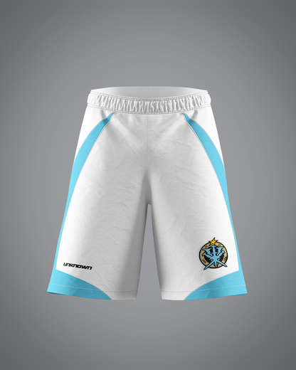 VRUNK X UNKNOWN - TRACK SHORT WHITE