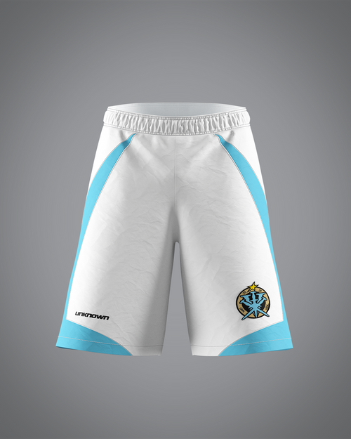 VRUNK X UNKNOWN - TRACK SHORT WHITE