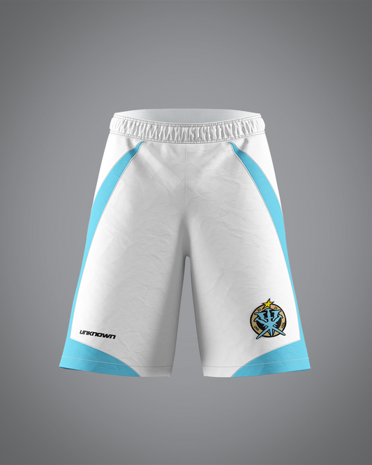 VRUNK X UNKNOWN - TRACK SHORT WHITE