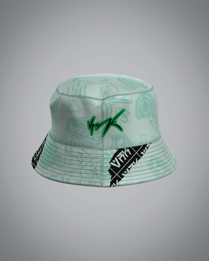 Bob Double face Pink Forest